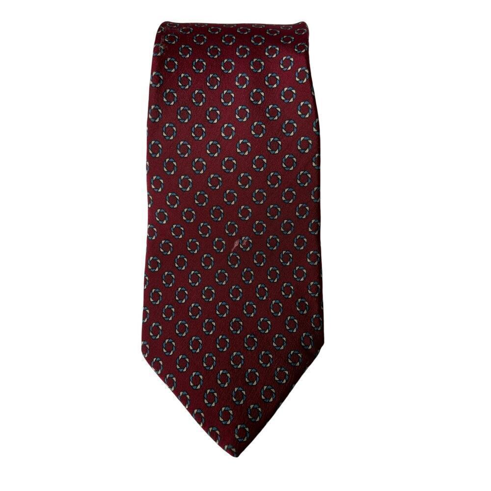 Christian Dior Silk Tie Red